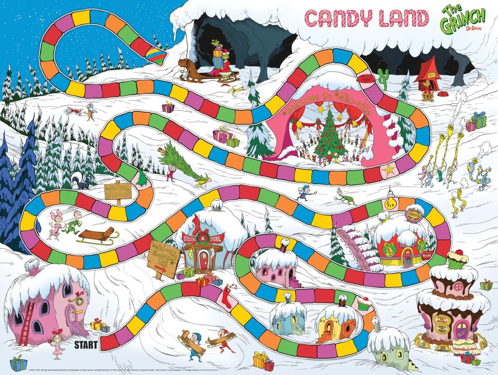 Candy Land: The Grinch Board Game