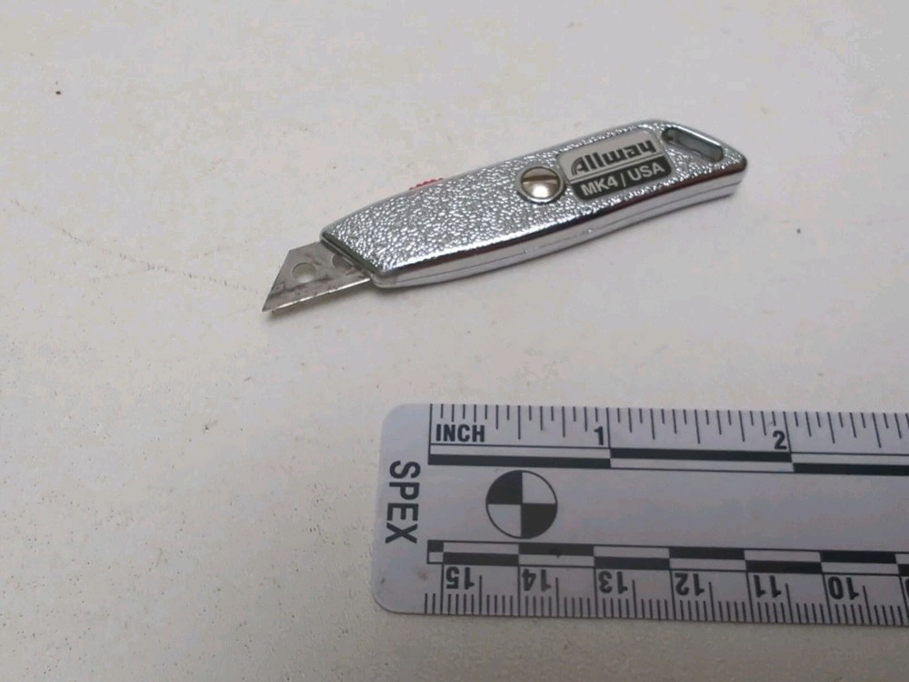 Allway Tools MK4 Chromed Die-Cast Micro Knife