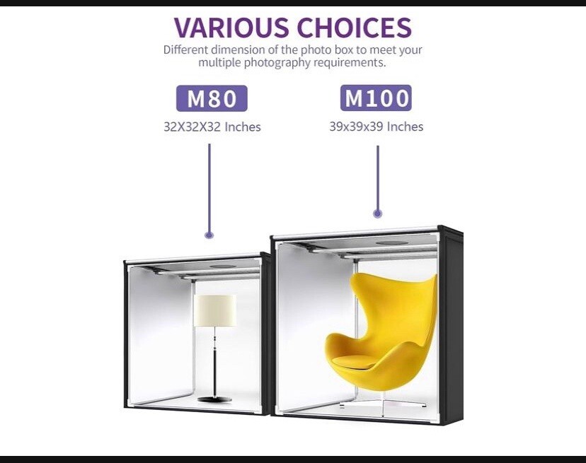 SAMTIAN Photo Studio Shooting Tent