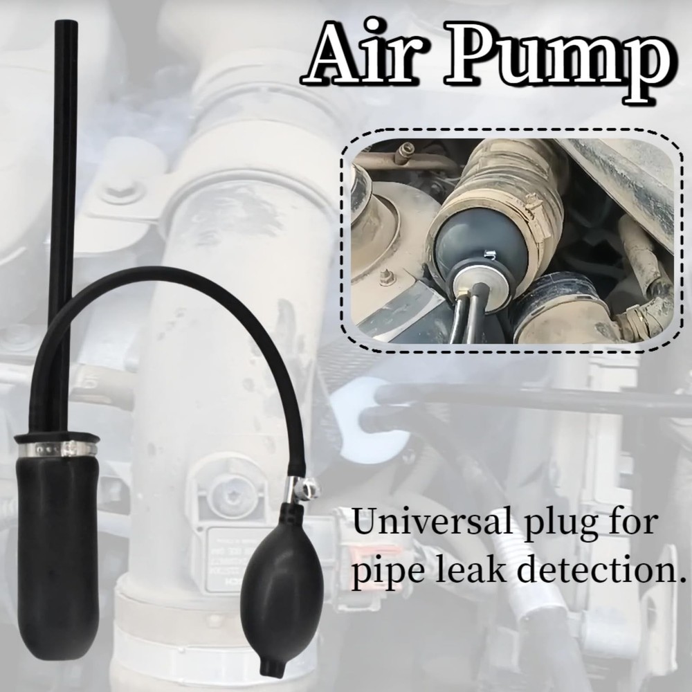 Csttler Universal Adapter, Smoke Machine Leak Detector Inflatable Bladder，...