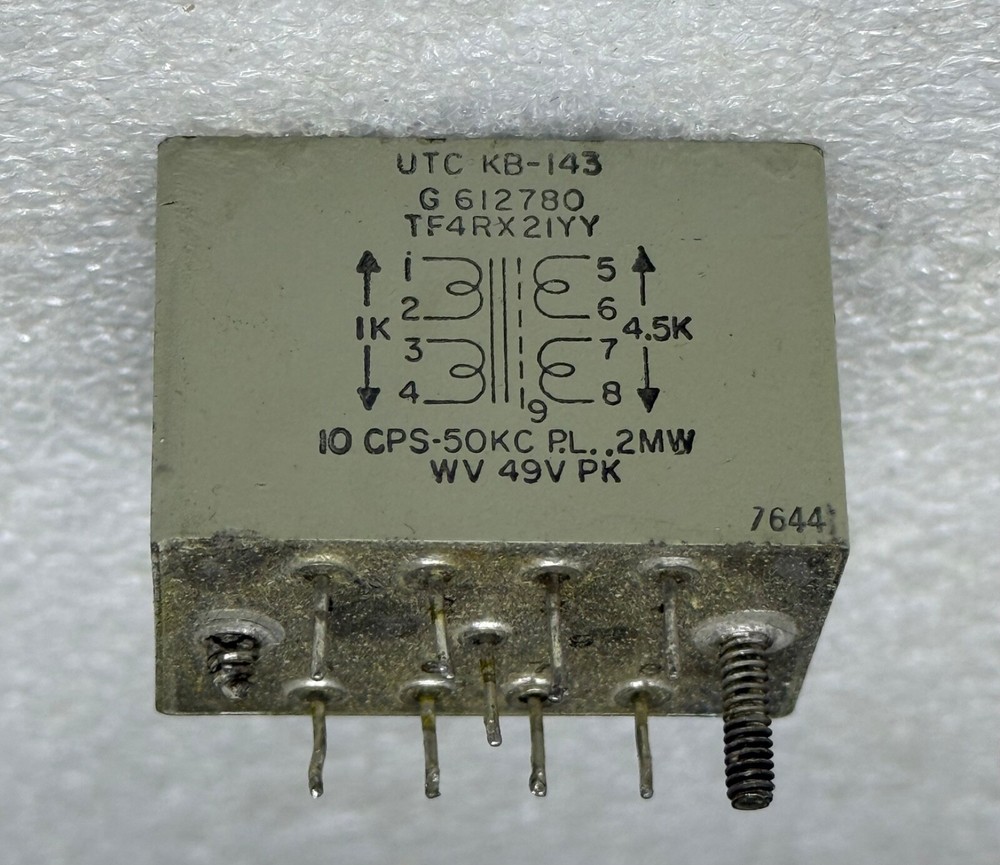 UTC KB-143 TRANSFORMER