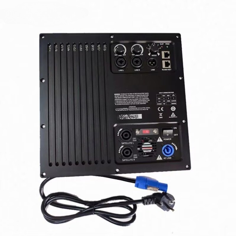 3 Channels 2000 Watt Active Amplifier DSP Module Board Hifi for Sound Speaker