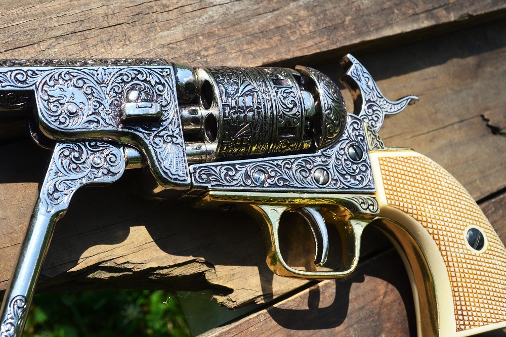 Colt M1851 Navy Revolver Pistol - Civil War - 1851 - Wild West - Denix Replica