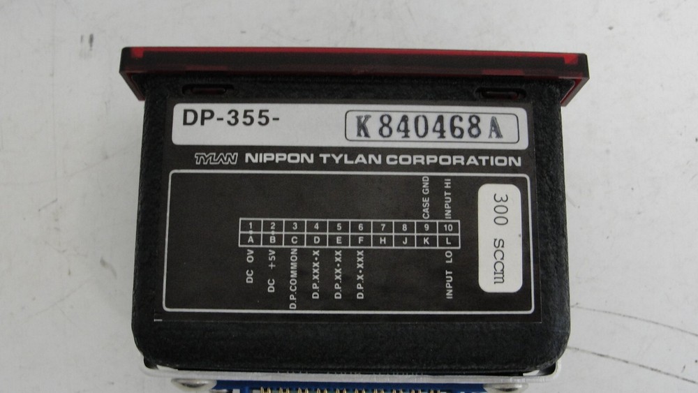 Tylan Nippon DP-355 mass flow controller digital panel meter 300 sccm new