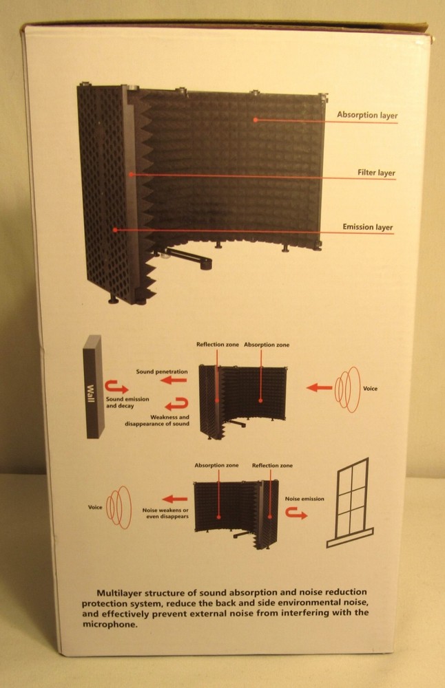 MouKey MPFBK5 Recording Screen 5 Foldable Panels
