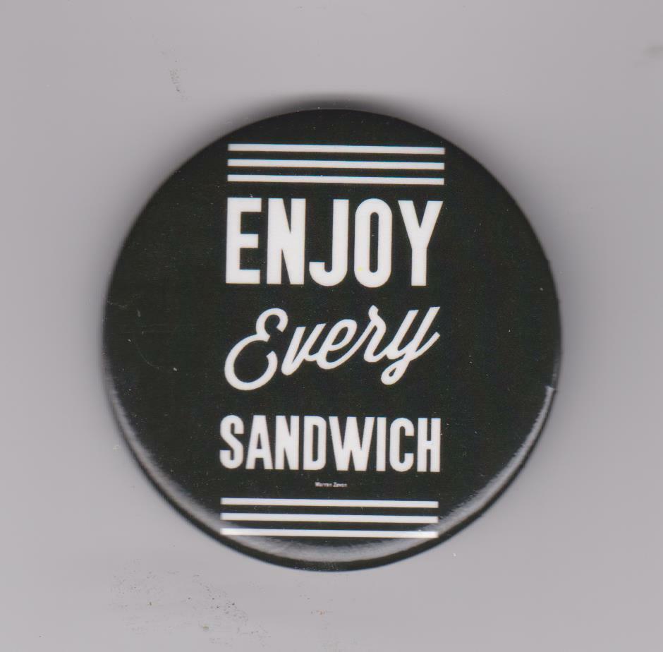 Warren Zevon inspired pin