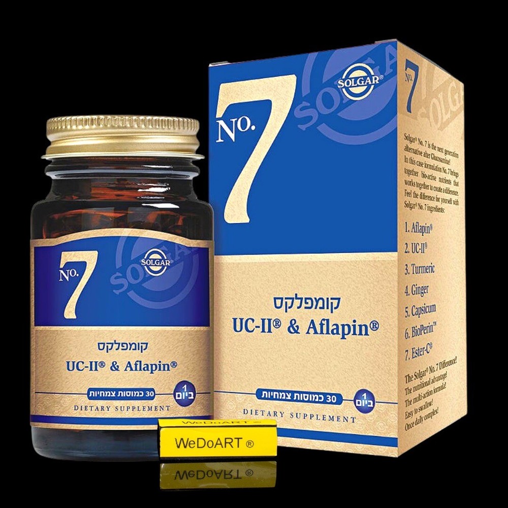 SOLGAR No.7 - Aflapin® & UC-II Complex - 30 Capsules