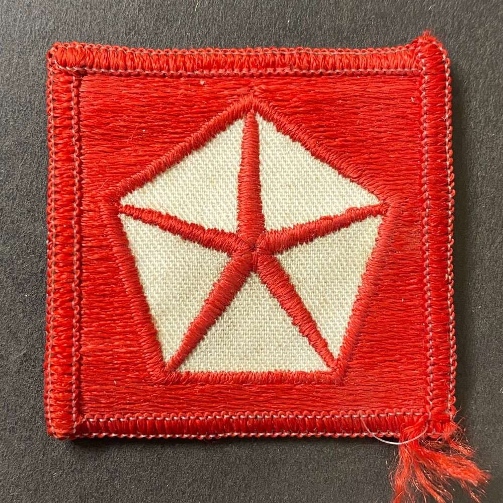Chrysler Embroidered Patch Vintage Small 2" x 2" Red Background