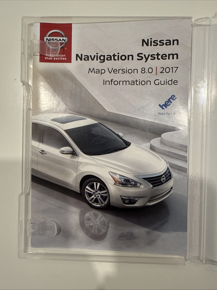 Nissan Navigation System Map Version 8.0/2017 North America