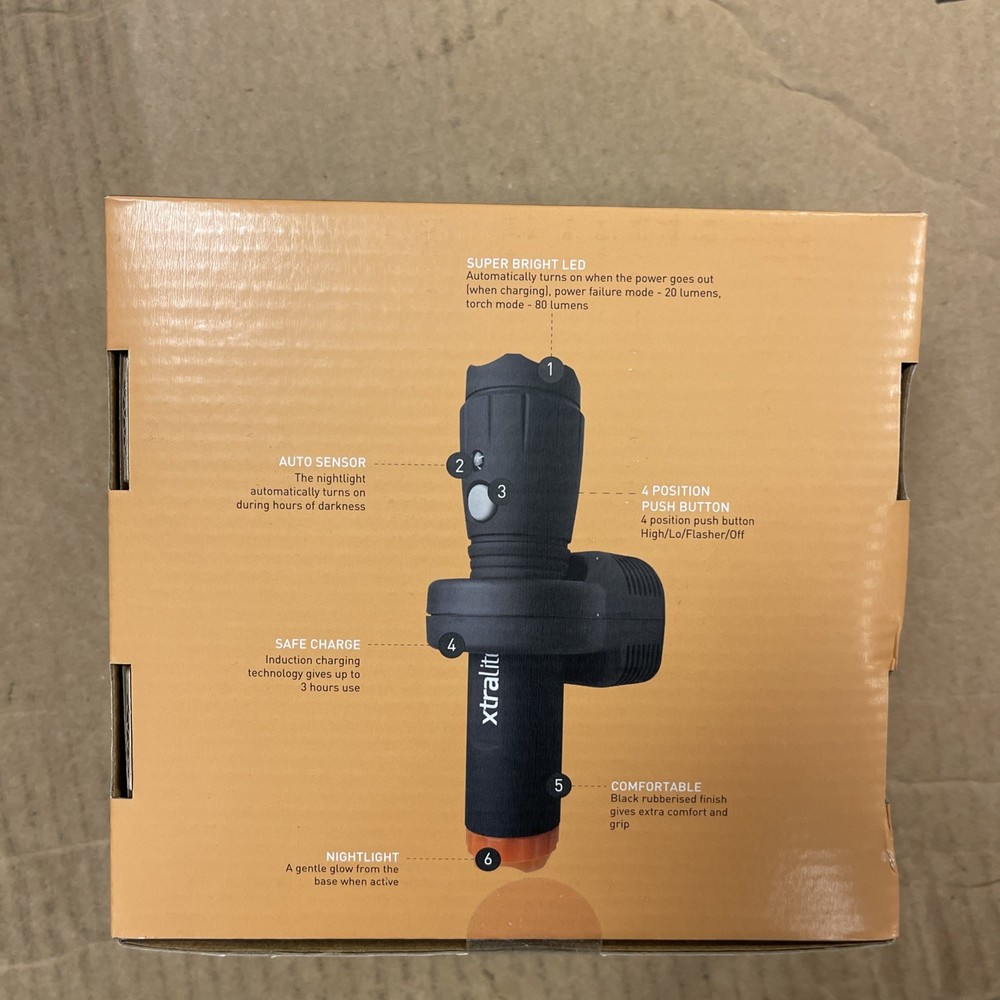 NiteSafe Torch 3 Function LED Flashlight