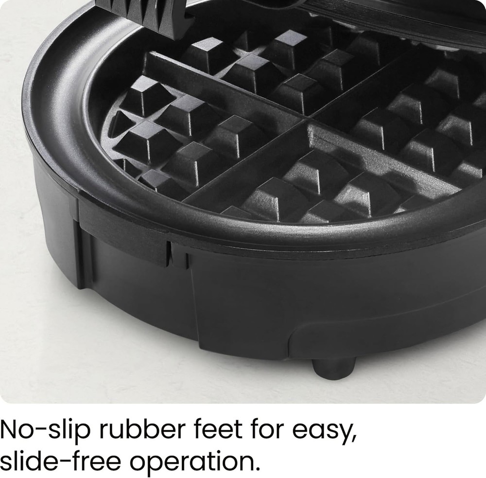 Chefman Anti-Overflow Belgian Waffle Maker w/Shade Selector, Temperature Control
