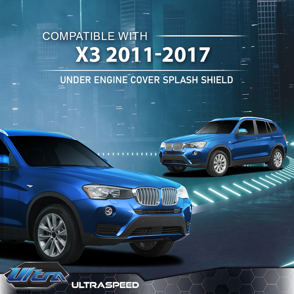 Under Engine Splash Shield Guard Replace Fit For BMW X3 2011-2017 51757213662