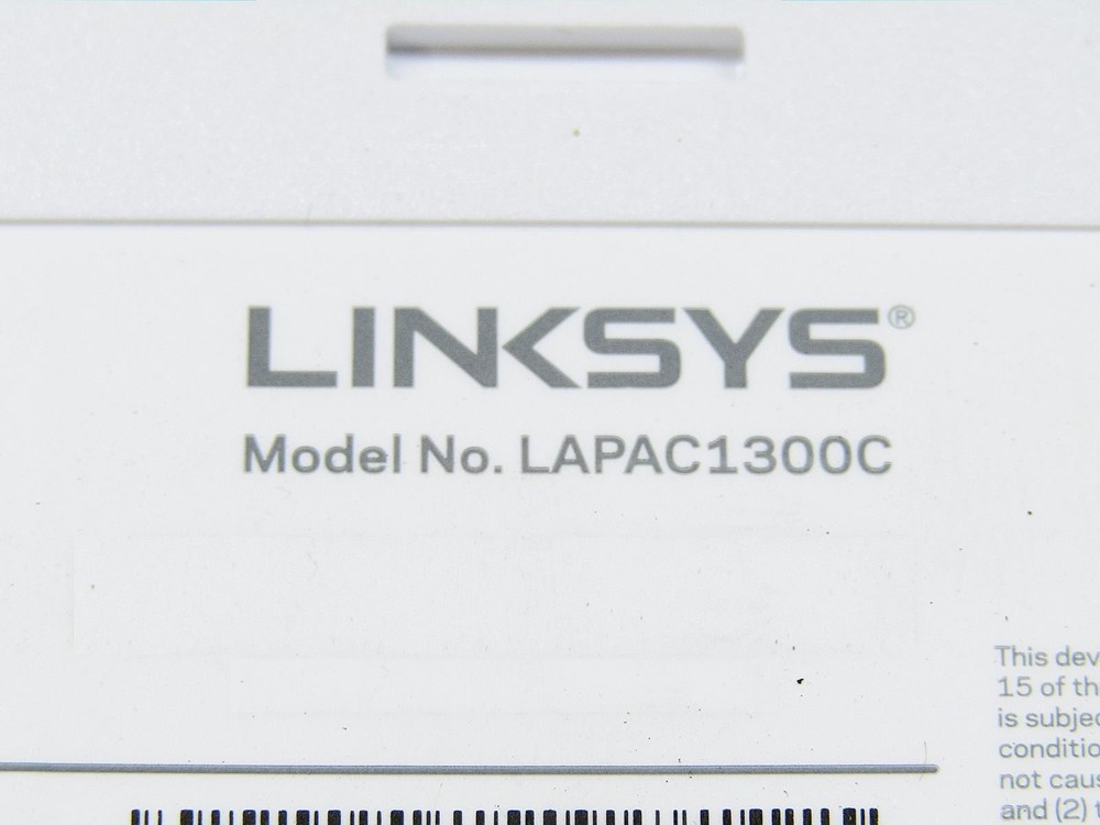 Linksys LAPAC1300C DC / PoE 802.11 Cloud Managed Wireless Access Point