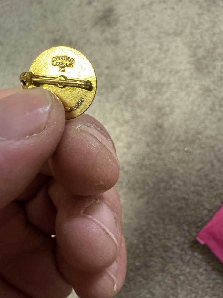 vintage Lutheran Sunday School attendance pin