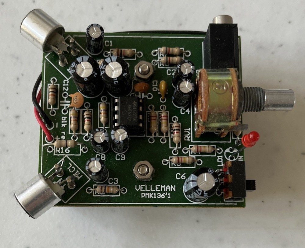 Velleman MK136 Super Stereo Ear Amplifier Kit