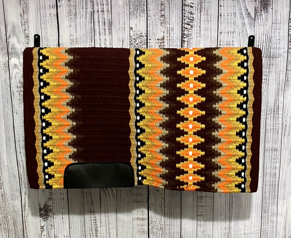 Orange & Yellow Western Show Pad