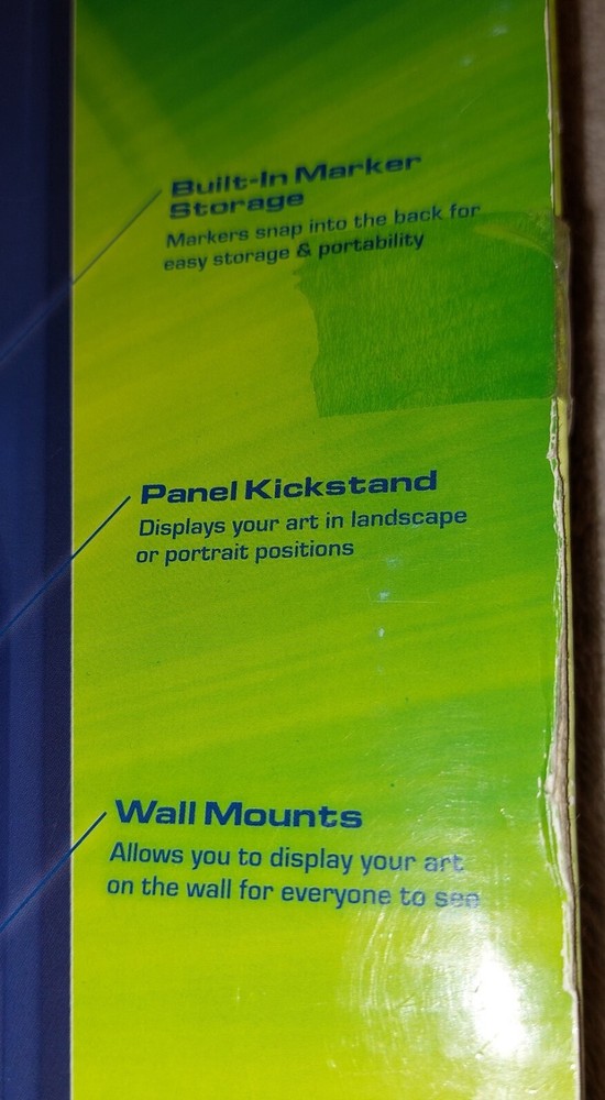 CRAYOLA WIDESCREEN LIGHT DESIGNER Lighted Eraseable Marker Board Pre-Owned