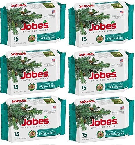 01611 15 Pack Evergreen Tree Fertilizer Spikes - Quantity 6 Packages