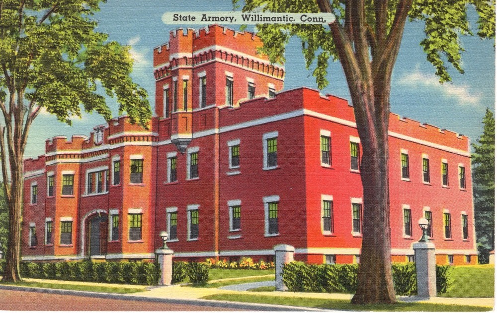 STATE ARMORY, WILLIAMANTIC, CONN. - PC7362