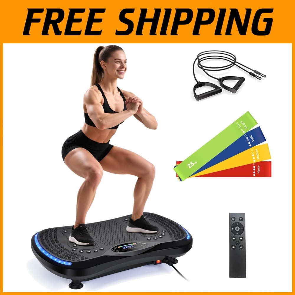 Vibration Platform for Weight Loss & Lymphatic Drainage
