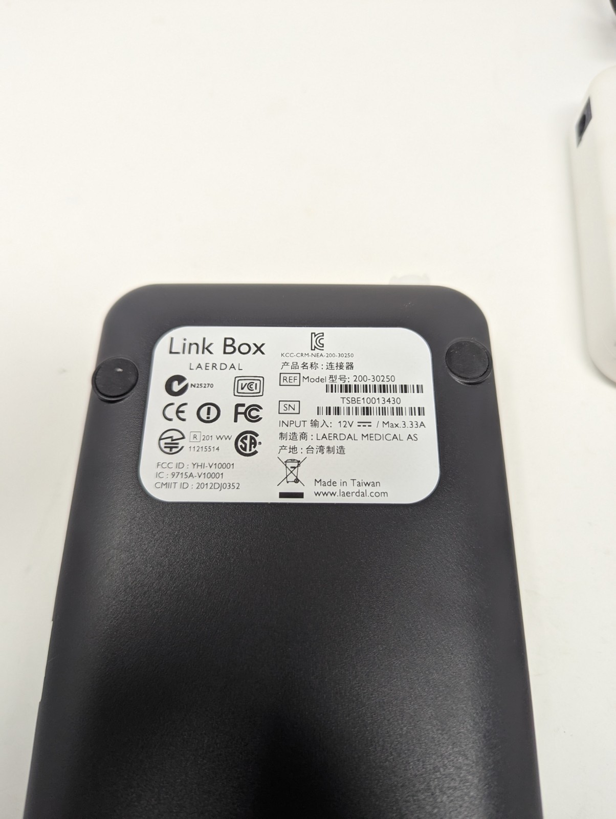 Laerdal Link Box 200-30250 & 200-30350 Battery with Power Supply