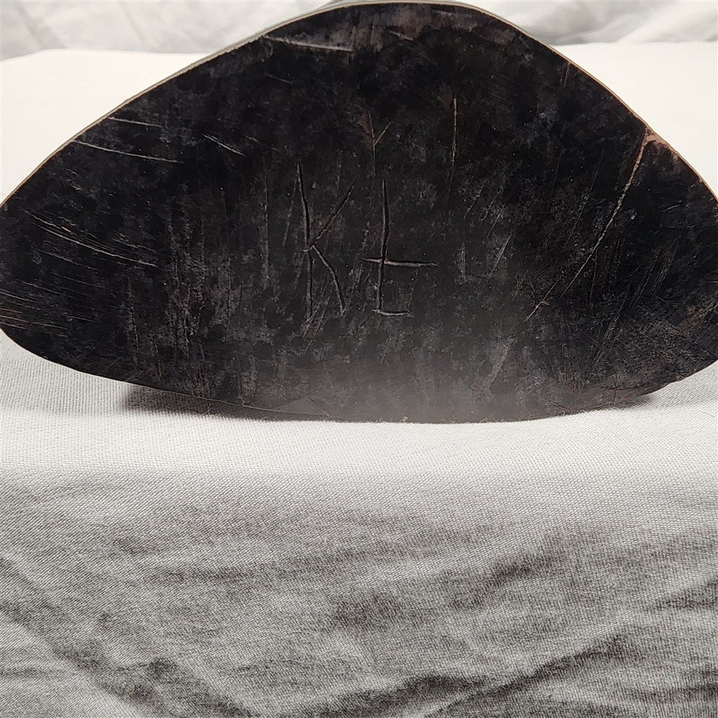 VTG African Bust Sculpture Carved Wood Woman Tribal Art Hand Carved GUC