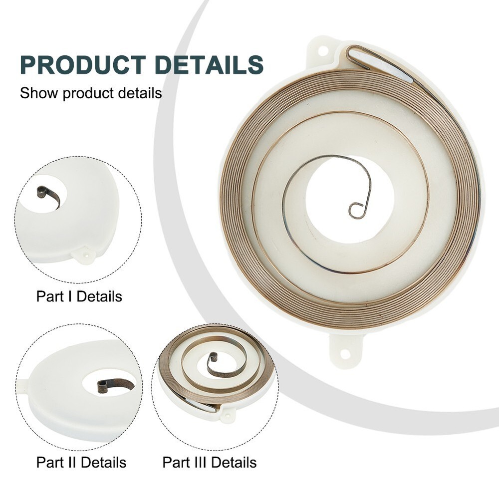 Starter Spring Recoil Pull Accessories Recoil Spring Replacements