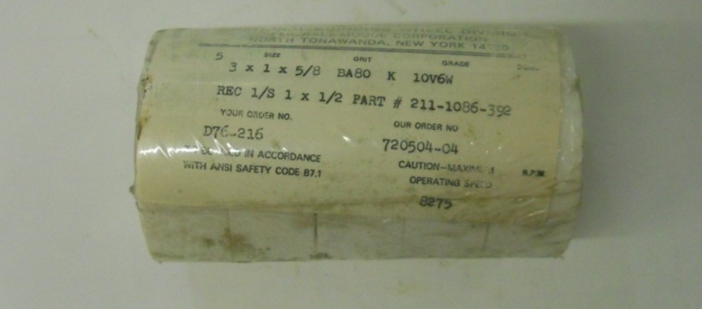NATIONAL GRINDING WHEELS ASSORTED LOT