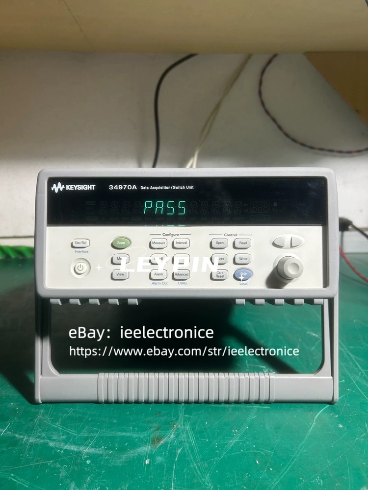 Agilent/Keysight 34970A Data Acquisition Logger Switch Unit (No Module)