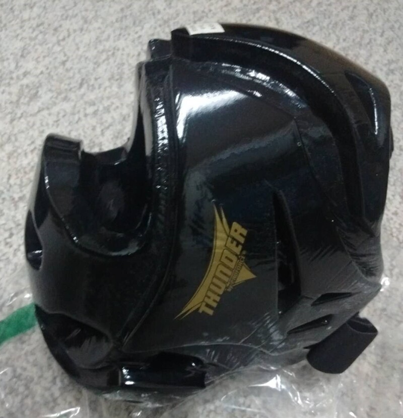ProForce Thunder Double Layered Headguard - Black – Small, brand new