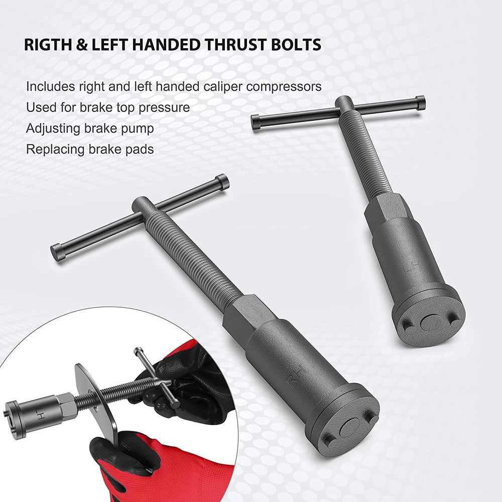Set(27) Universal Disc Brake Caliper Brake Piston Wind Back Rewind Hand Tools