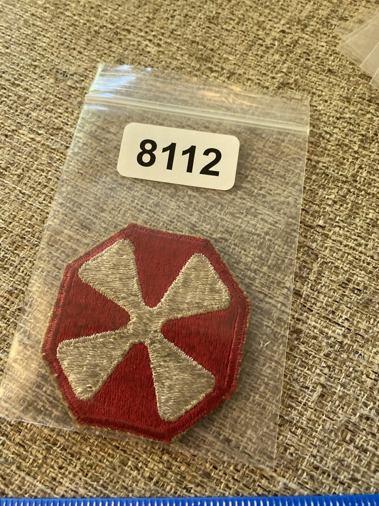 US Army 8th Army Patch INV8112