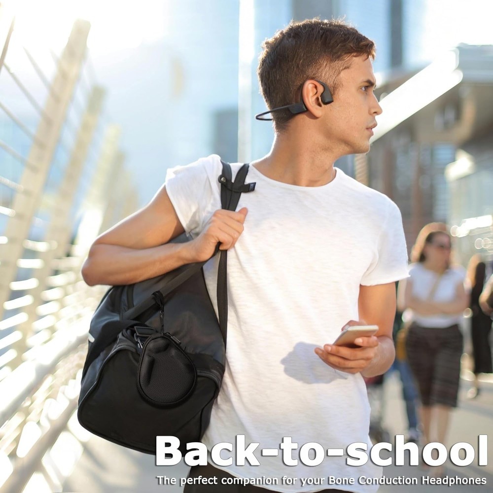 EVA Hard Shell Case for Bone Conduction Headphones - Water & Scratch Resistant