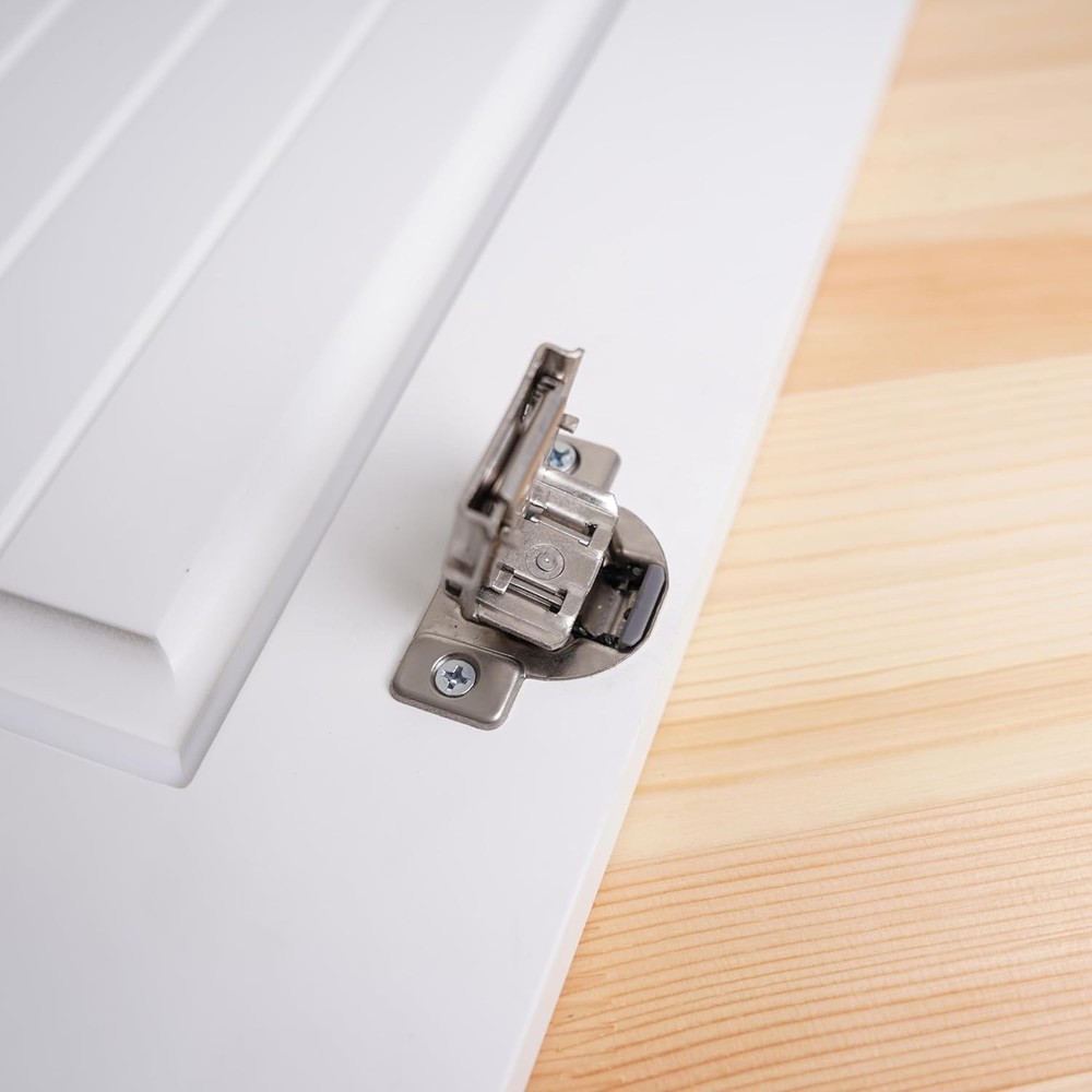 Durable 86° Angle Cabinet Hinge Restrictor Clips - 20 Pack for Safety Control