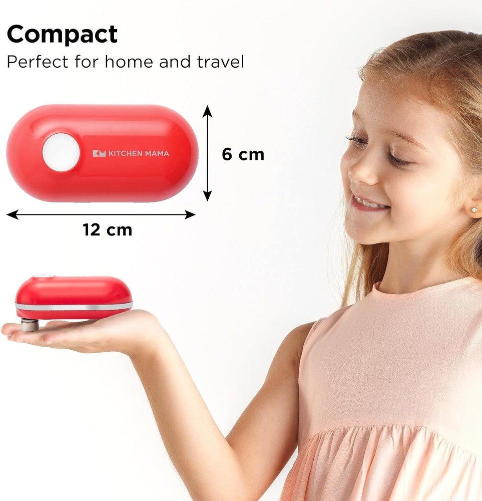 Kitchen Mama Automatic Can Opener USB Rechargeable Tool