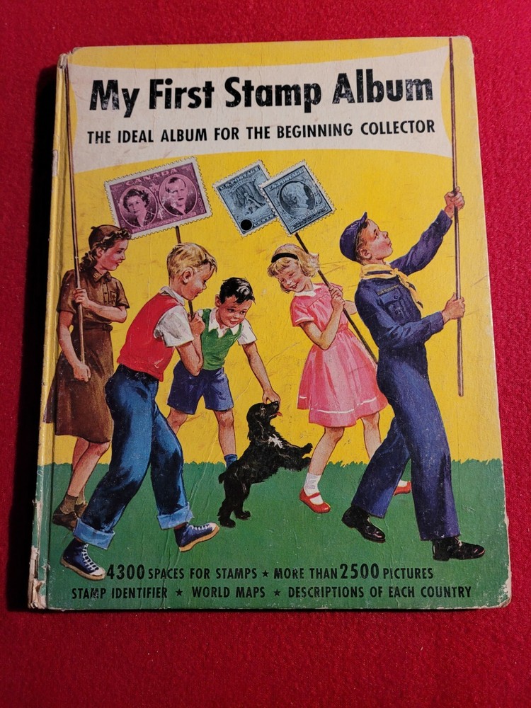 My First Stamp Album 1960 Minkus Publications
