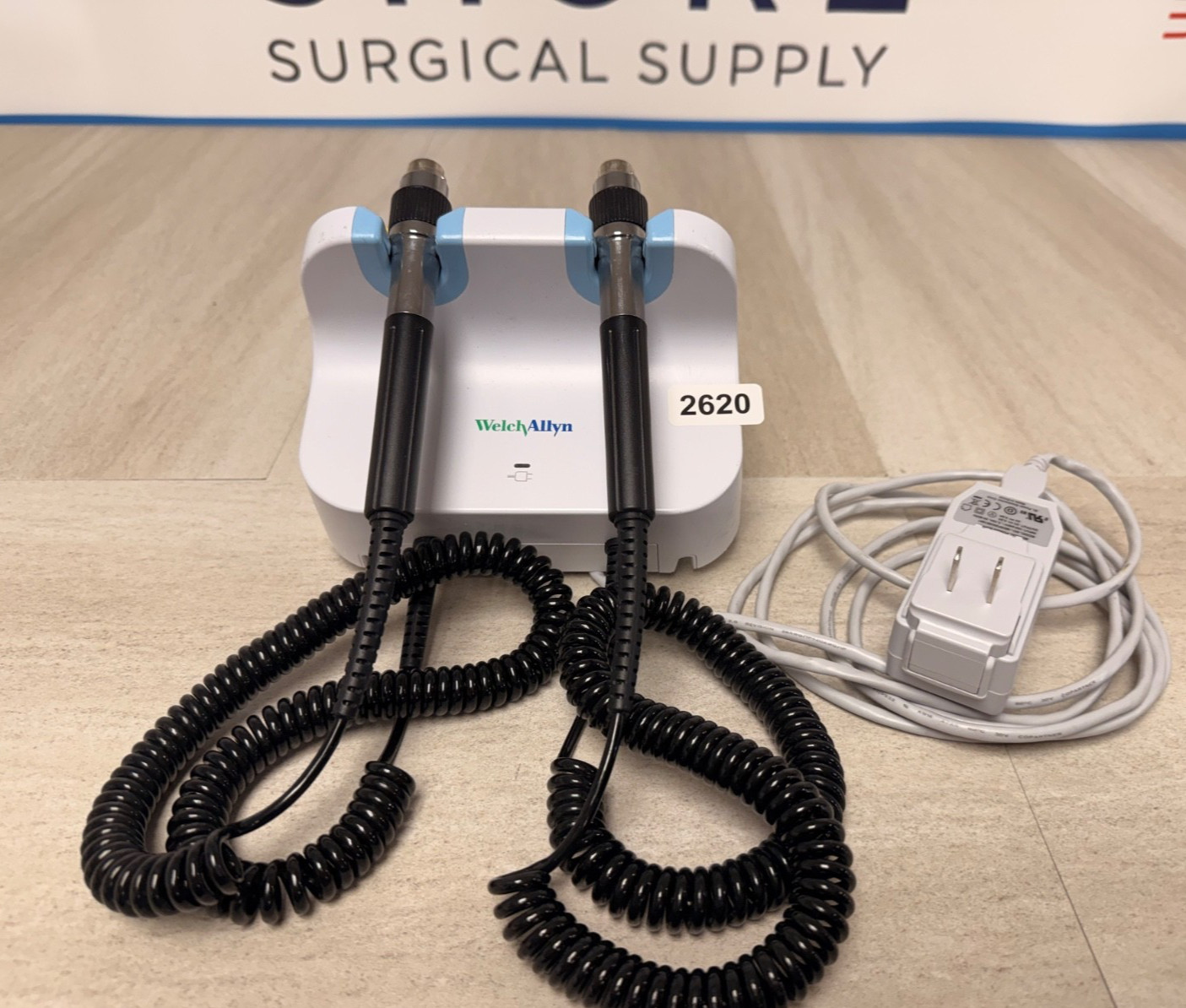 Welch Allyn 777 Wall Mount Otoscope Base, No Heads 2620