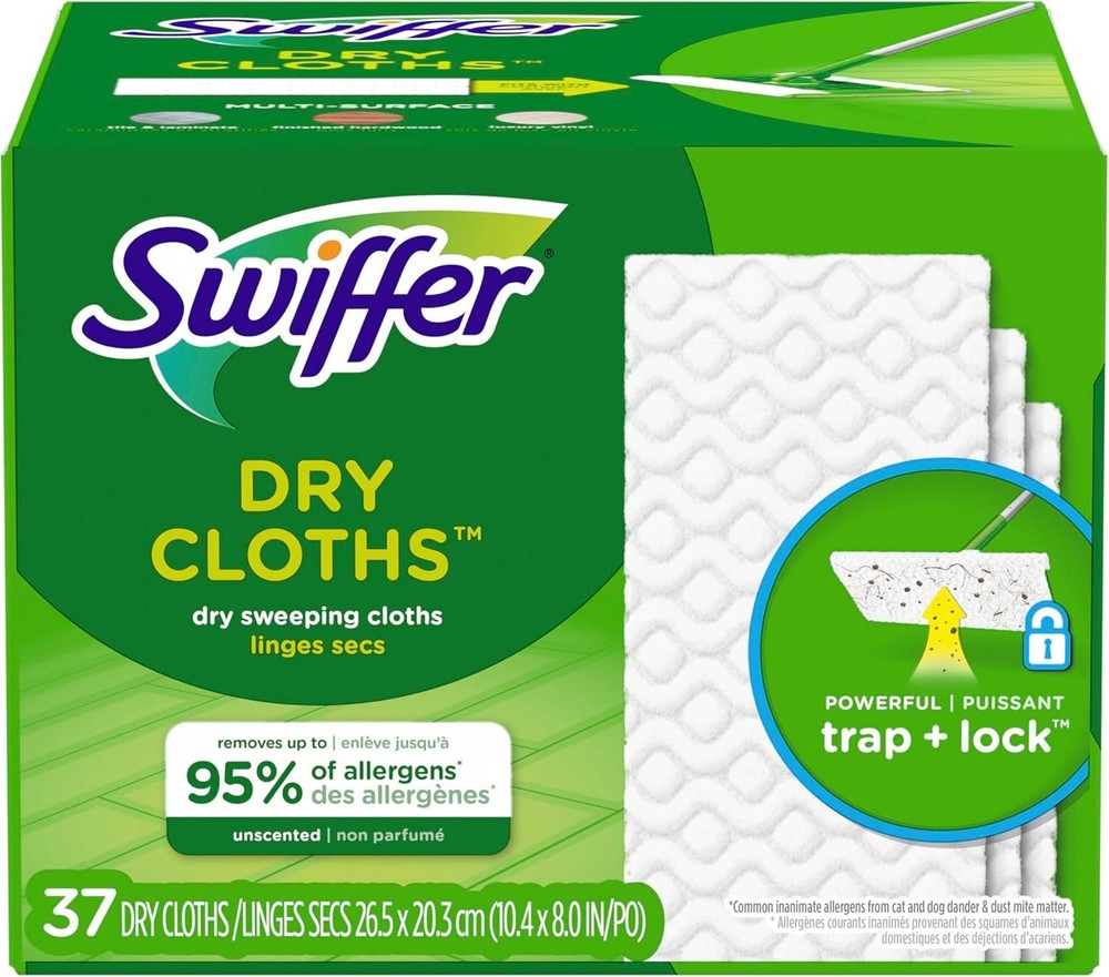 Sweeper Dry Sweeping Pad Refills for Floor mop Unscented