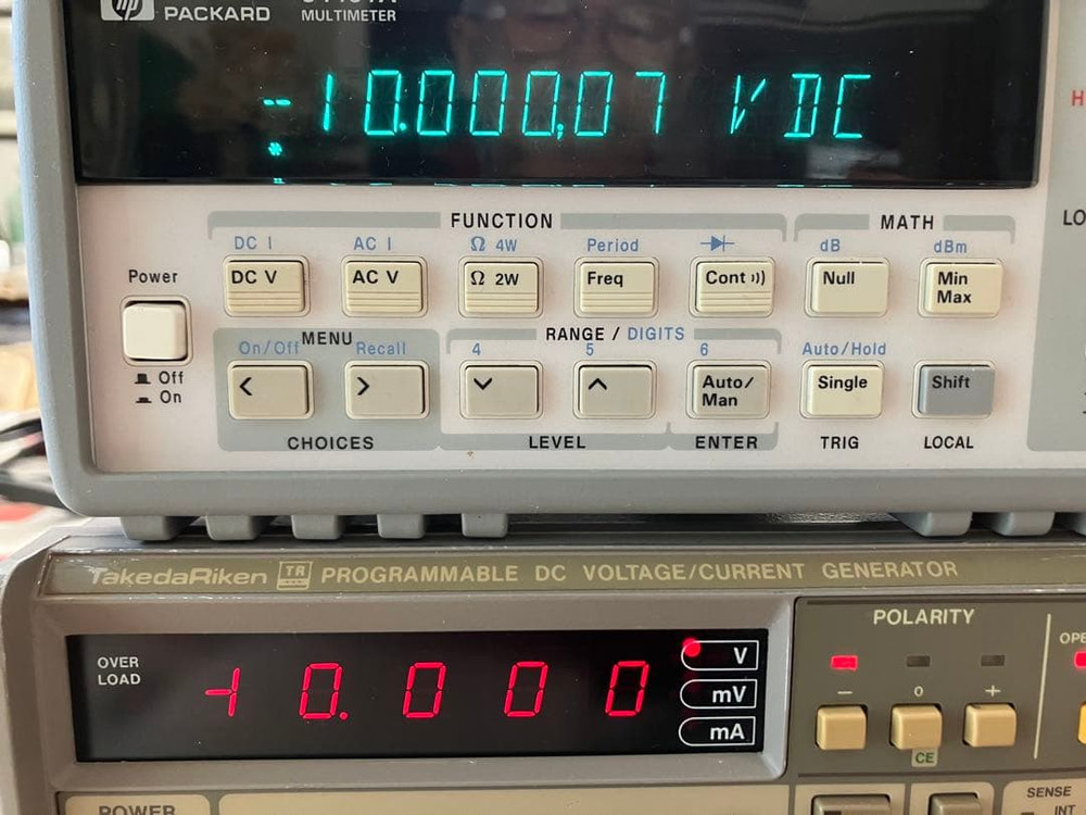 Advantest Takeda Riken TR6142 DC Voltage Current Generator Programmable Source