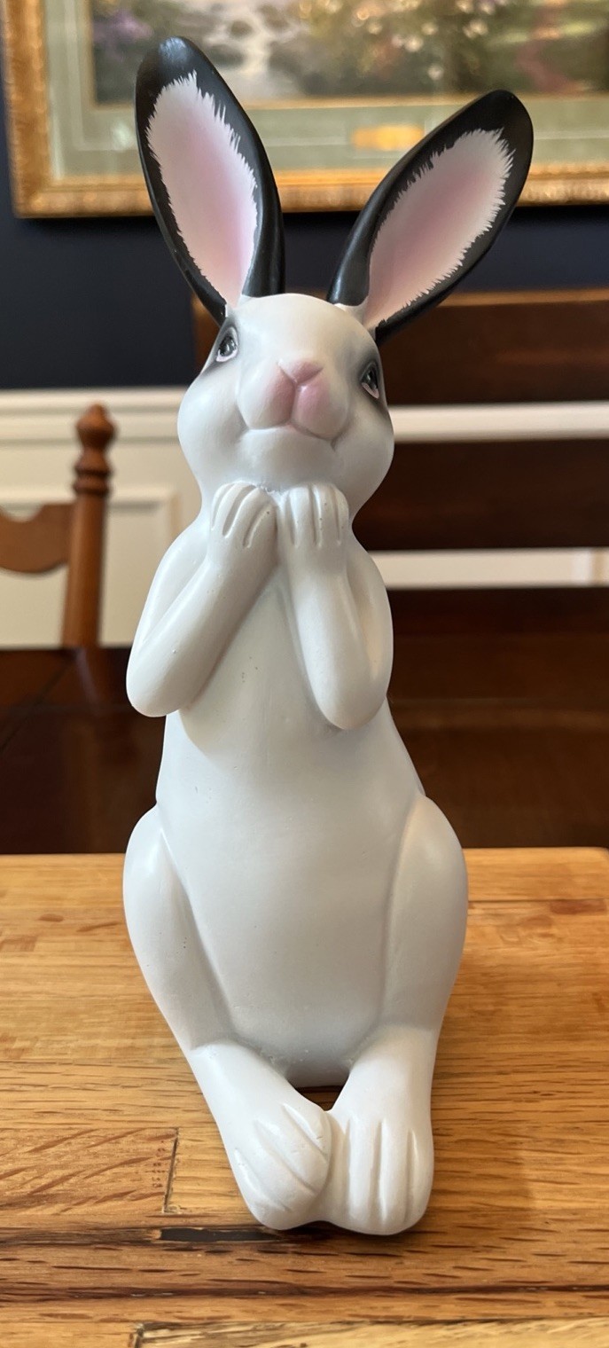 Resin Rabbit Figurine