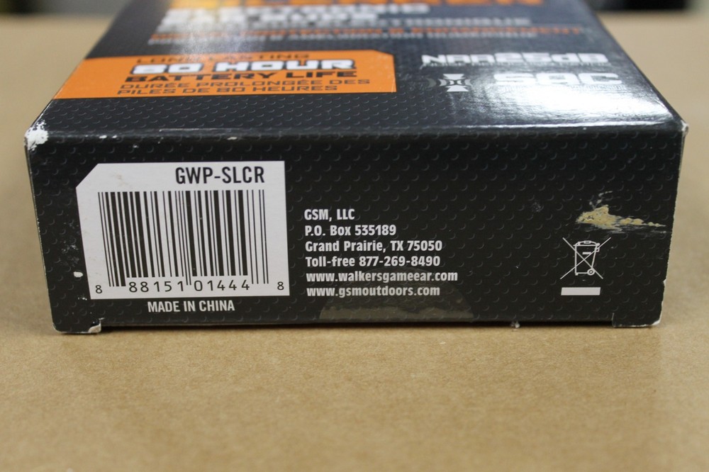 Walkers Silencer Electronic Ear Buds