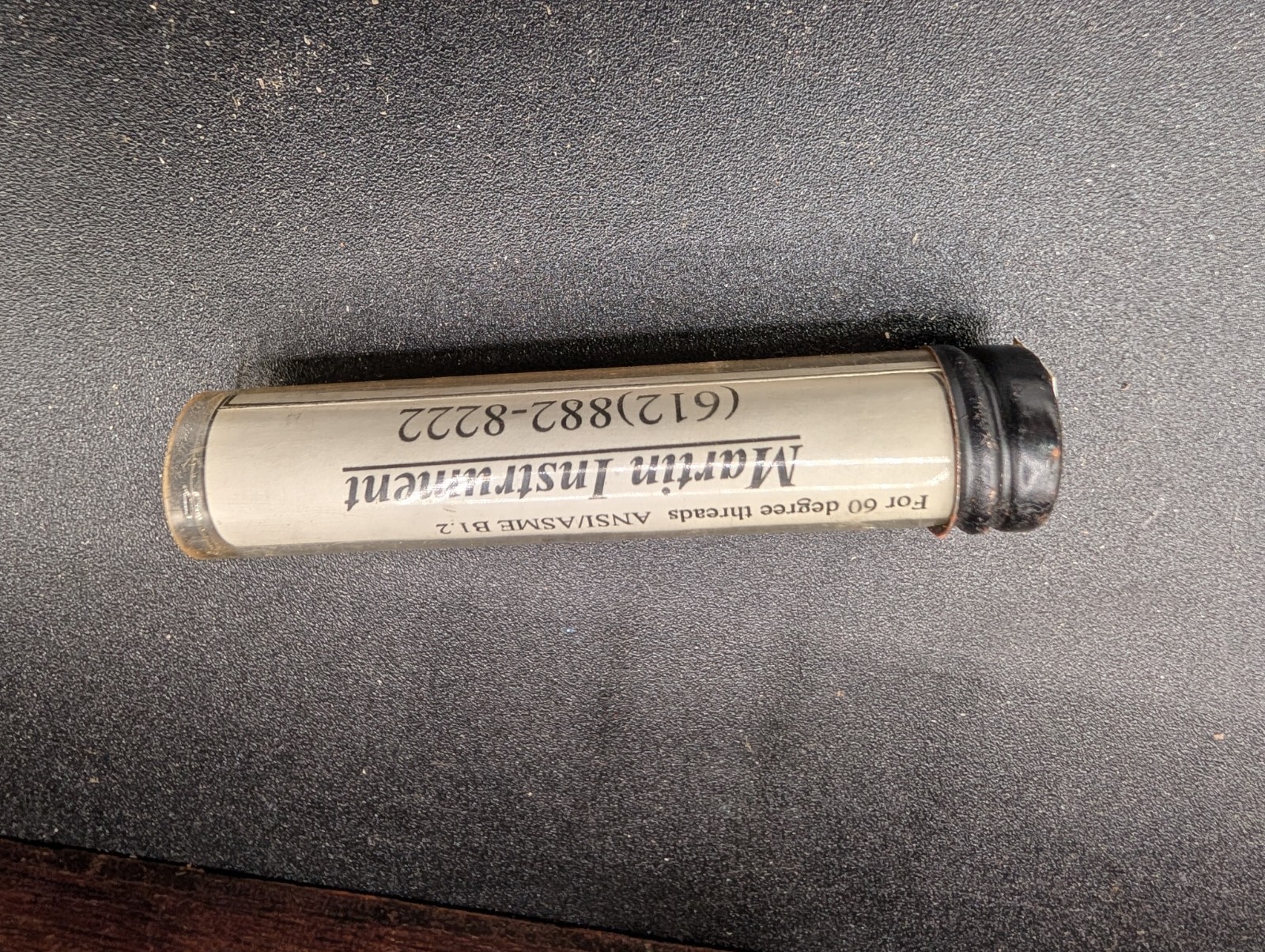 Vintage MACHINIST Set of Van Keuren And Other Measuring Wire Thread Set in Case