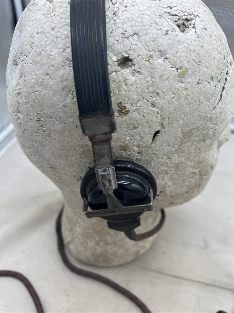 WW2 German Panzer Headphone Set Scarce (T367