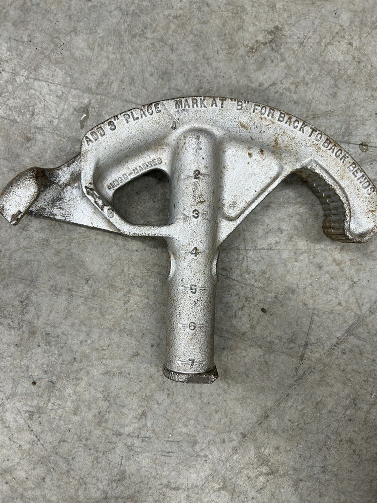 Vintage ELECTRUNITE CONDUIT BENDER NO.1474-M-2