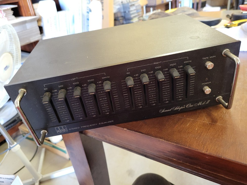 ADC SS-1 Mark II Stereo Frequency Equalizer Sound Shaper One