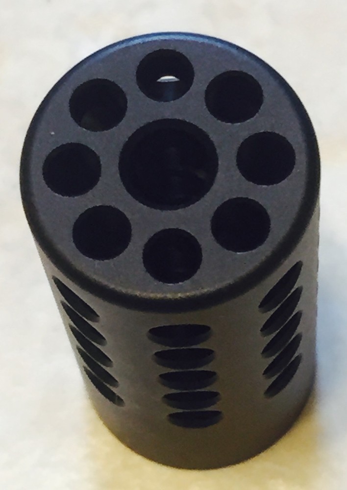 Tactical Solutions X-Ring 10/22 Muzzle Brake Compensator 1/2x28 1022 BLACK