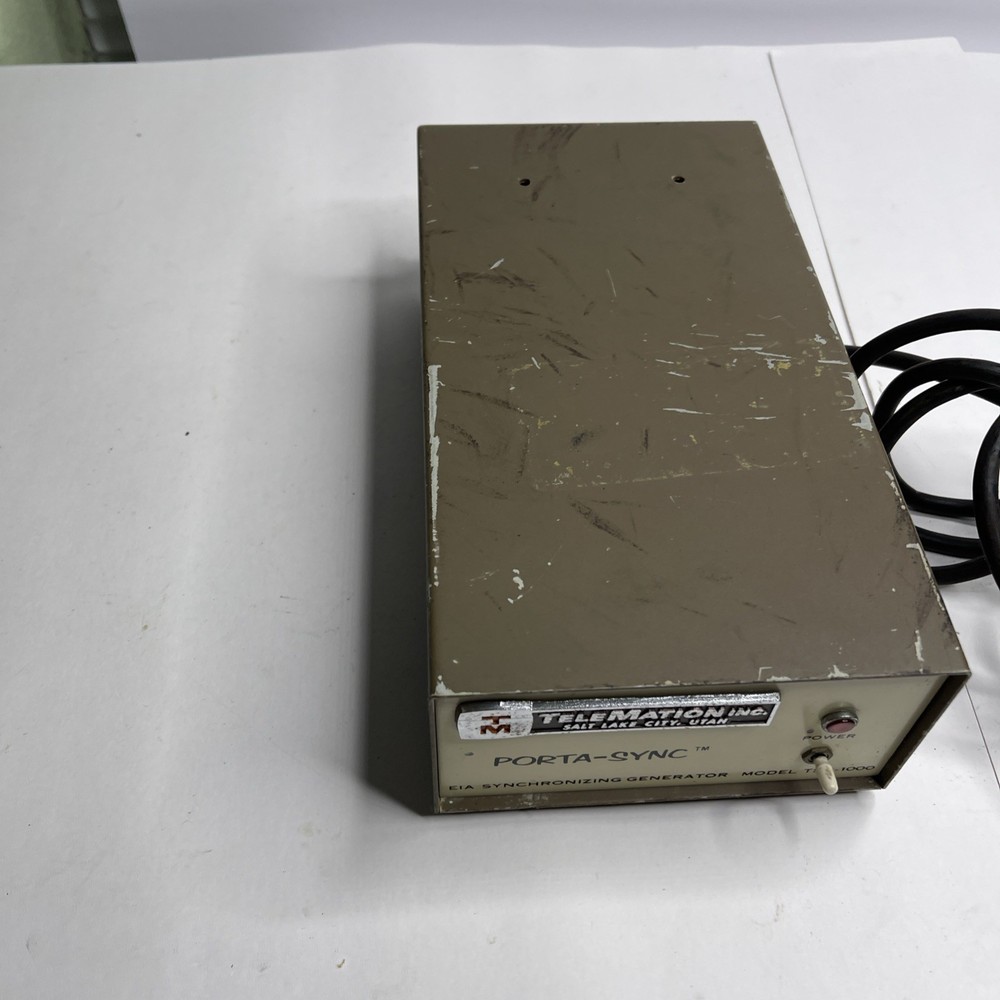 Telemation Porta-Sync EIA Synchronizing Generator TSG-1000