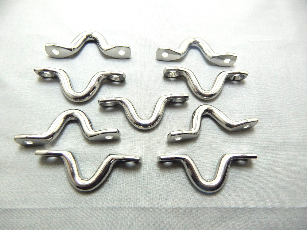 STAINLESS STEEL ROPE TIE DOWN HOOKS