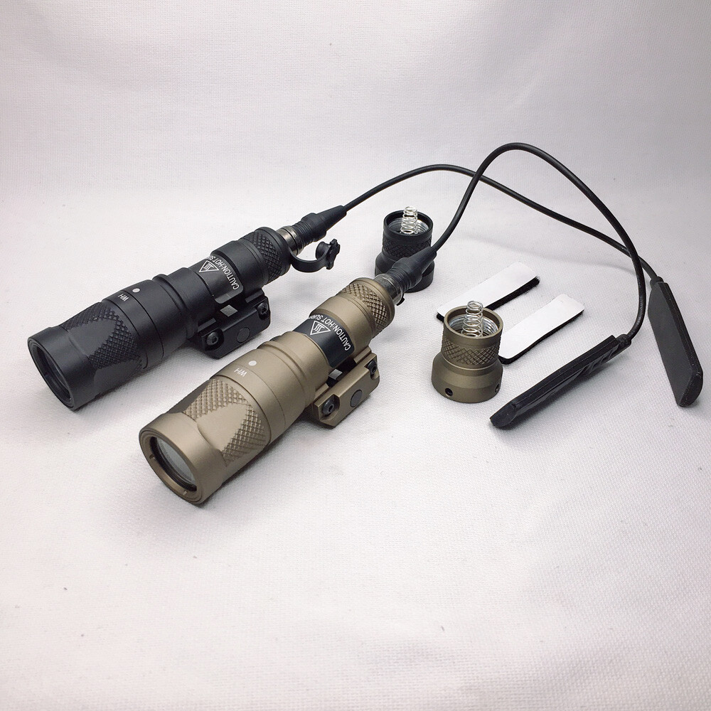 M300V Tactical Light White LED Light Switch Constant Strobe  Flashlight