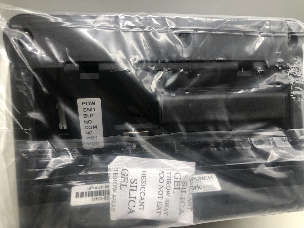 uPunch MK3000 Face & Fingerprint Terminal Recognition Time Clock... *READ DESC..